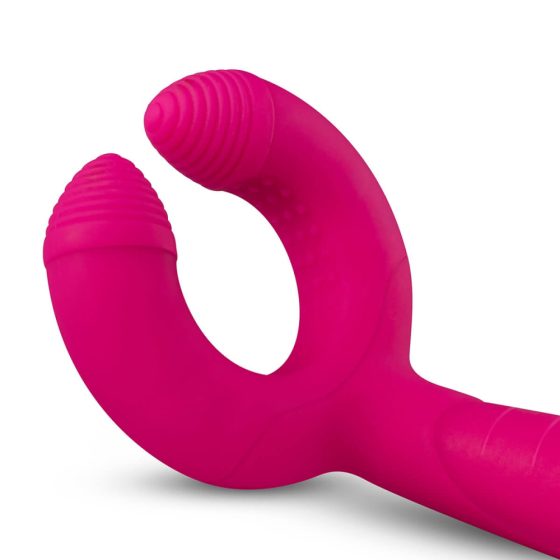 Easytoys Cuplu - vibrator de cuplu, impermeabil, cu baterie (roz)