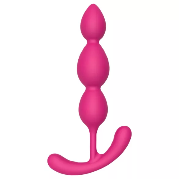 Cheeky Love - dop anal cu biluțe - silicon roz