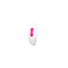   Vibes of Love Dipper - vibrator cu clitoridian cu radio, alimentat cu baterie (roz)