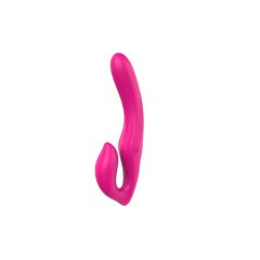   Vibes of Love Dipper - vibrator cu clitoridian cu radio, alimentat cu baterie (roz)