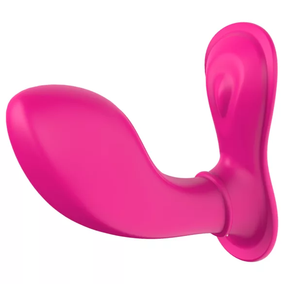 Dreamtoys Essentials - vibrator tip chiloți purtabil cu stimulare punct G (magenta)