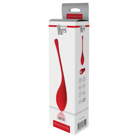 Red Revolution Metis - ou vibrator impermeabil reîncărcabil - roșu