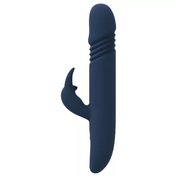 Goddess Zephyros - vibrator rabbit impulsionant, rezistent la apă - albastru
