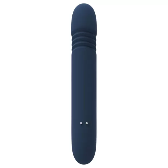 Goddess Zephyros - vibrator rabbit impulsionant, rezistent la apă - albastru