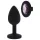 All time Favorites - dop anal cu cristal mov - silicon - negru
