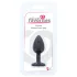 All time Favorites - dop anal cu cristal mov - silicon - negru