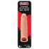 Extender RealStuff 6,5 - învelitoare pentru penis - natural (17cm)