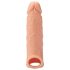 Extender RealStuff 6,5 - învelitoare pentru penis - natural (17cm)