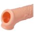 Extender RealStuff 6,5 - învelitoare pentru penis - natural (17cm)