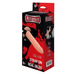RealStuff Strap-On - dildo subțire, fixabil (natural)