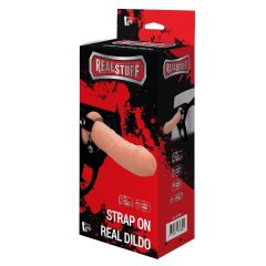 RealStuff Strap-On - dildo realist, atașabil (natural)