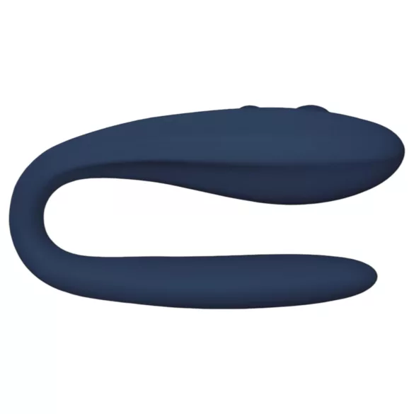 Goddess Ares - vibrator pentru cuplu flexibil - albastru
