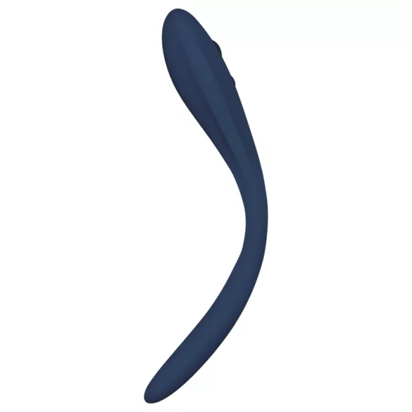 Goddess Ares - vibrator pentru cuplu flexibil - albastru