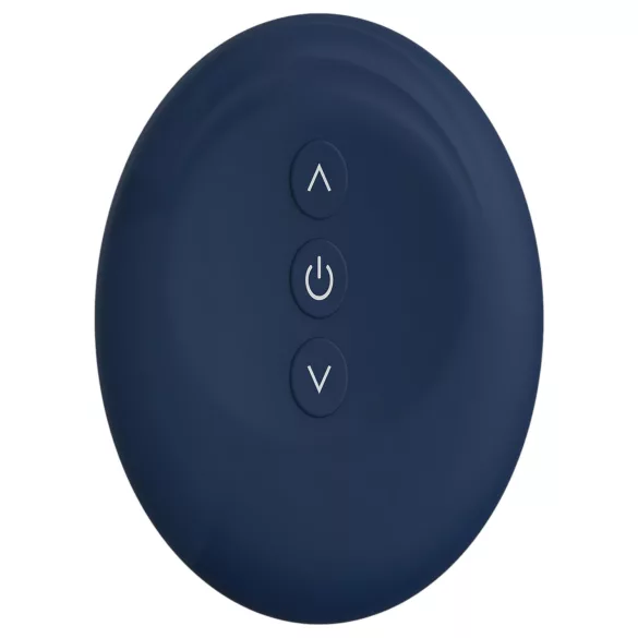 Goddess Ares - vibrator pentru cuplu flexibil - albastru