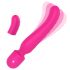 Bagheta Dragostei - vibrator roz încălzit, reîncărcabil, masaj senzual