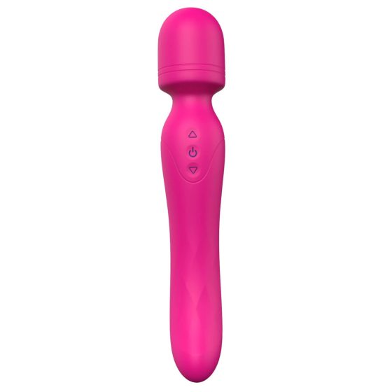 Vibes of Love Wand - vibrator cu acumulator, cu funcție de încălzire, pentru masaj (roz)