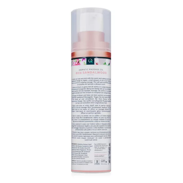 Exotiq - ulei de masaj parfumat - lemn de santal - 100ml