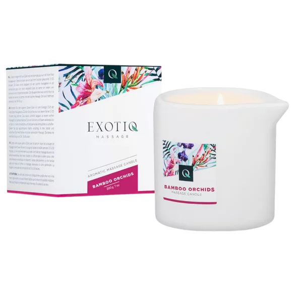 Exotiq Bamboo Orchids - lumânare de masaj - 200g