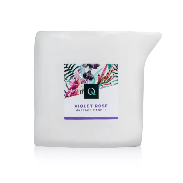 Exotiq - lumânare de masaj parfumată - trandafir - 200g