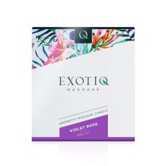 Exotiq - Lumânare de masaj parfumată - trandafir (200g)