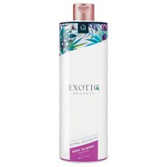   Exotiq - ulei de masaj cu efect de încălzire - body to body - 500ml