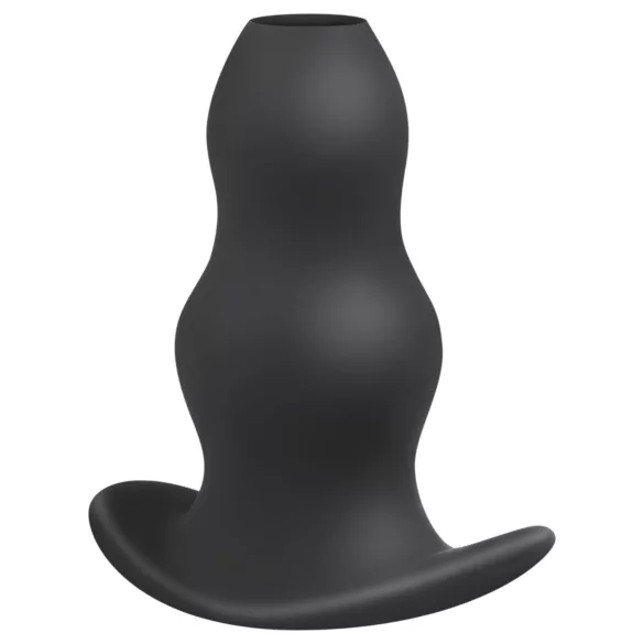 BUTTR - Dildo anal cu tunel gol - negru
