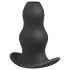BUTTR - Dildo anal cu tunel gol - negru