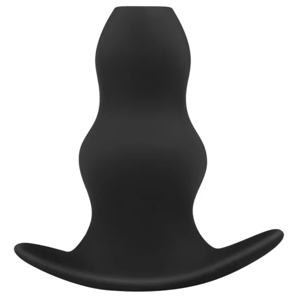 BUTTR - Dildo anal cu tunel gol - negru