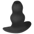 BUTTR - Dildo anal cu tunel gol - negru