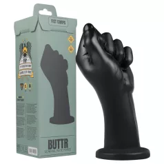 BUTTR - dildo fisting - formă fist - silicon negru