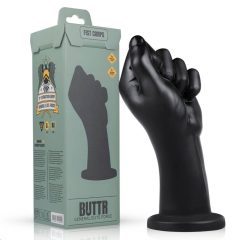 BUTTR Fist Corps - dildo sub forma de pumn (negru)