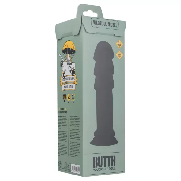 BUTTR - dildo cu ventuză - negru