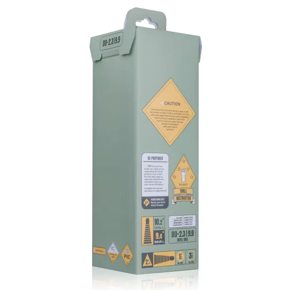 BUTTR Devil Dog - dildo cu ventuză - negru