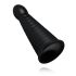 Câinele Diavolului - dildo cu ventuză (negru)