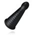 Câinele Diavolului - dildo cu ventuză (negru)