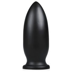 BUTTR Yellow Dog - dildo cu ventuză - silicon negru