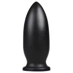 BUTTR Yellow Dog - dildo cu ventuză - silicon negru