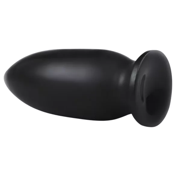 BUTTR Yellow Dog - dildo cu ventuză - silicon negru