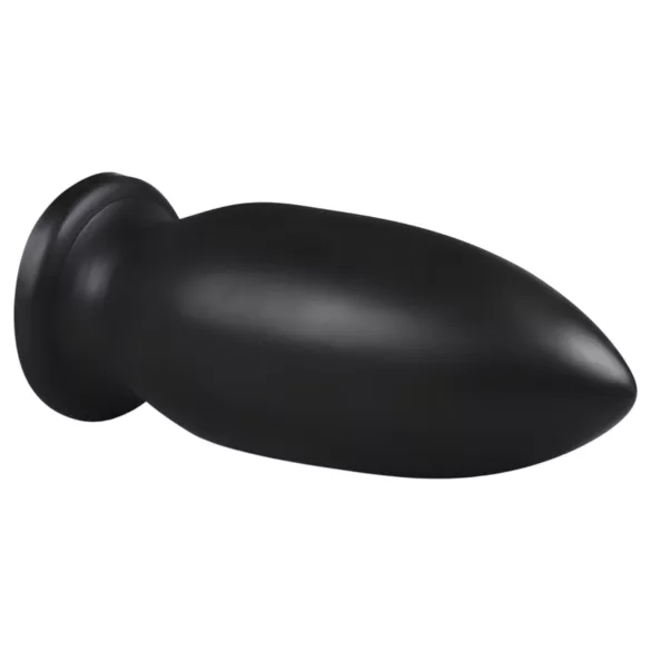 BUTTR Yellow Dog - dildo cu ventuză - silicon negru