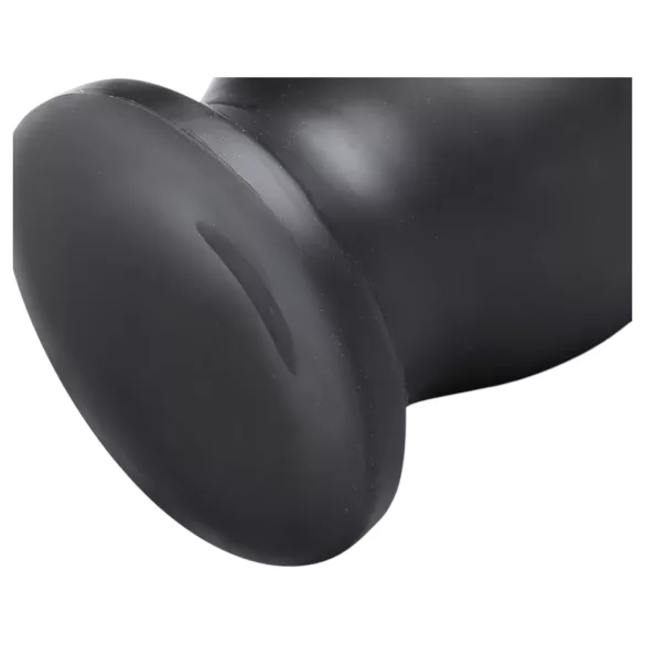 BUTTR Yellow Dog - dildo cu ventuză - silicon negru
