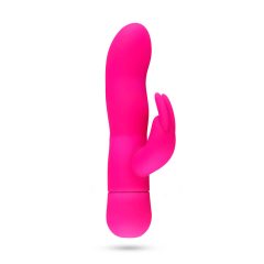   Easytoys Mad Rabbit - vibrator cu stimulator de clitoris în formă de iepure (roz)