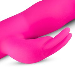   Easytoys Mad Rabbit - vibrator cu stimulator de clitoris în formă de iepure (roz)