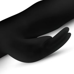   Easytoys Mad Rabbit - vibrator pentru punctul G cu pârghie de gâdilat (negru)