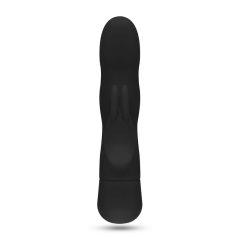   Easytoys Mad Rabbit - vibrator pentru punctul G cu stimulator pentru clitoris (negru)
