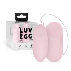 LUV EGG - ou vibratoare, fără fir, cu baterie (roz)