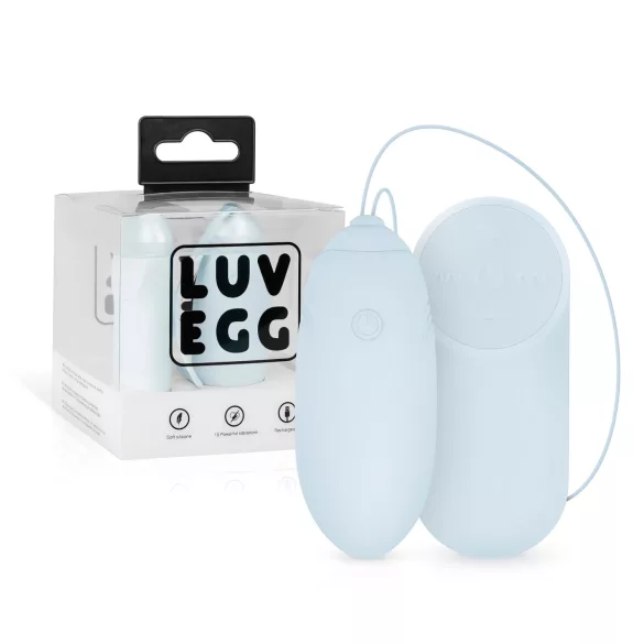 LUV EGG - ou vibrator wireless reîncărcabil - albastru