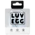 LUV EGG - ou vibrator cu acumulator, radio, purtabil (albastru)
