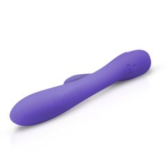   Good Vibes Only Fane Rabbit - vibrator cu funcție clitoridiană și cu baterie (mov)