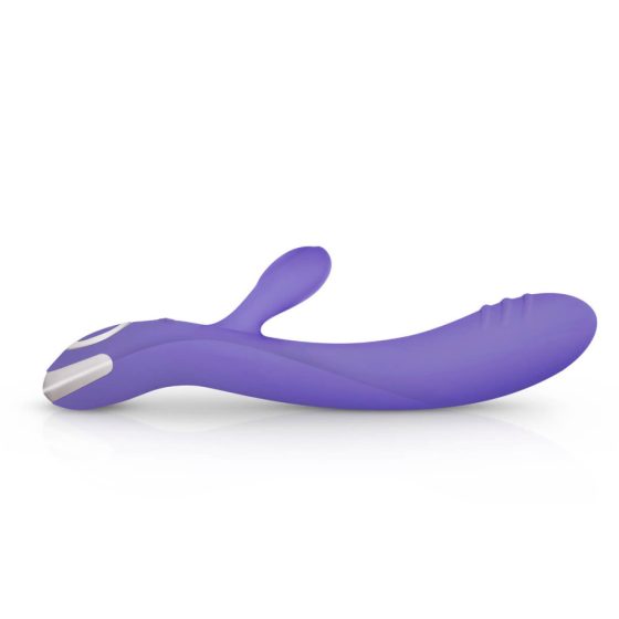 Good Vibes Only Fane Rabbit - vibrator cu funcție clitoridiană și cu baterie (mov)