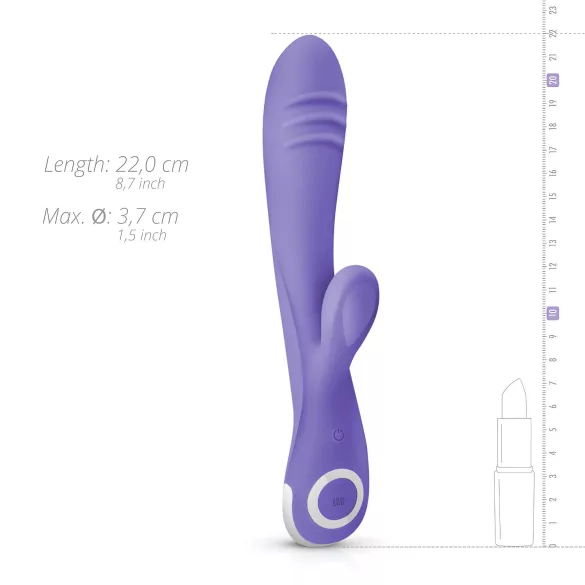 Good Vibes Only Fane Rabbit - vibrator cu braț pentru clitoris - lila